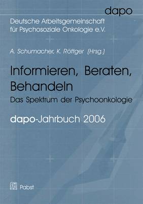 Informieren, Beraten, Behandeln - Das Spektrum der Psychoonkologie